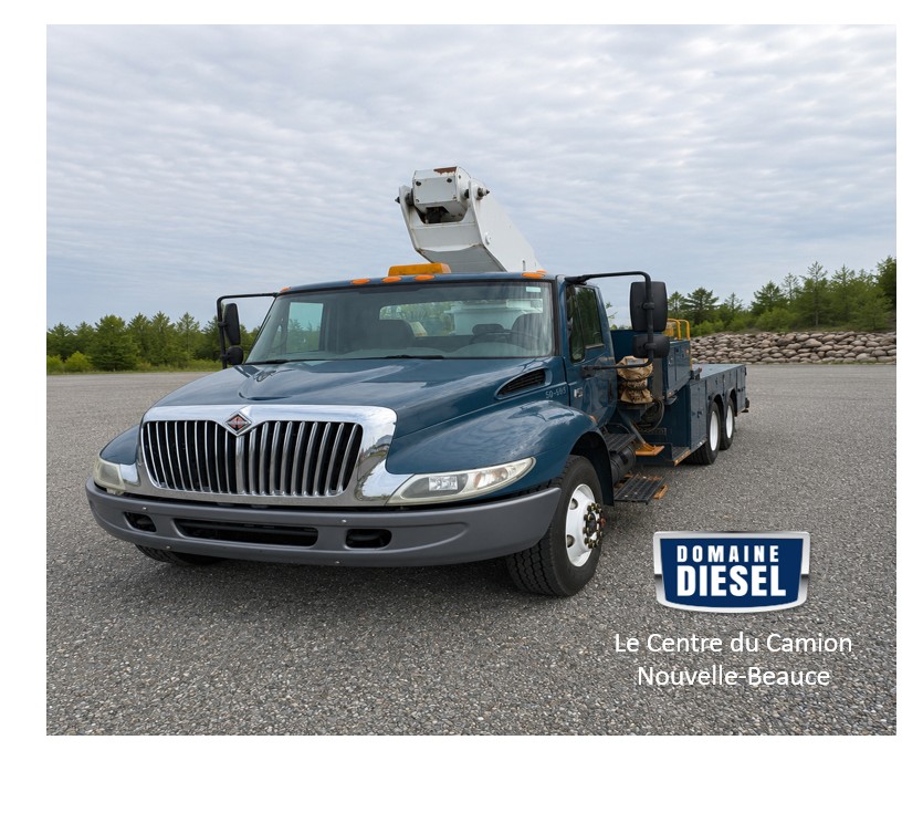 International 4400 SBA 2003 Avec Nacelle Terex Hi-Ranger TE403HL 2002